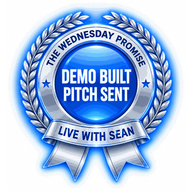 Seal: The Wednesday Promise, demo built, pitch sent, live with Sean